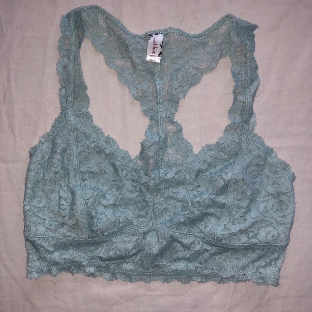 Light blue bralette never worn